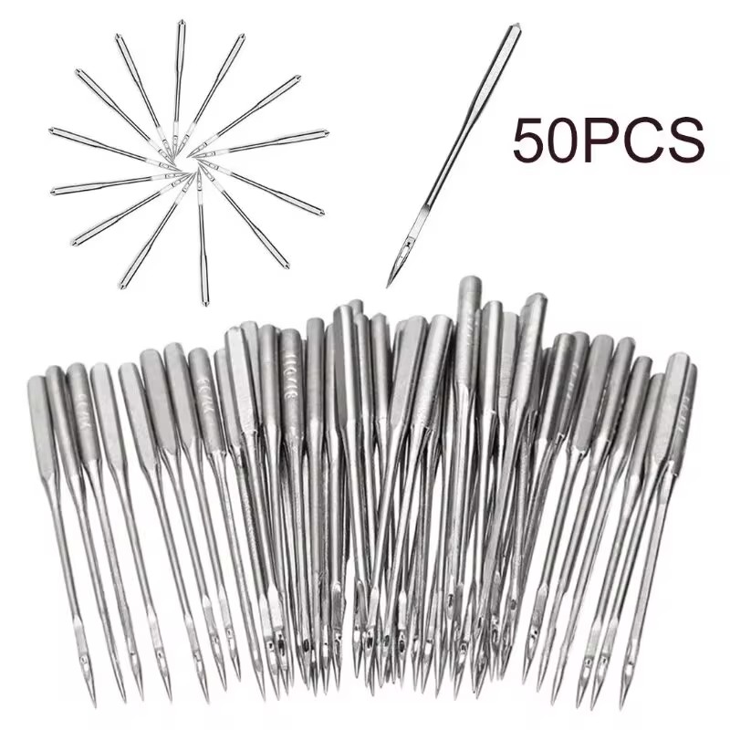 Twin Needle Stretch - 10-50 قطعة ماكينة خياطة منزلية إبرة