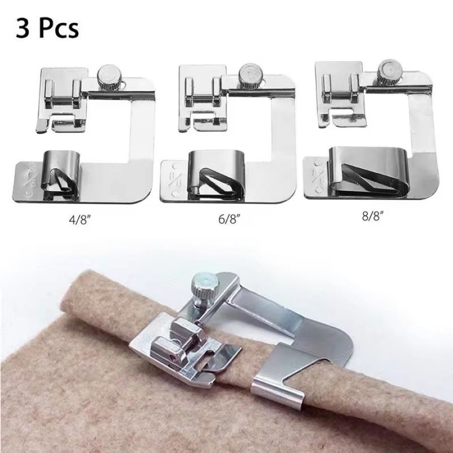 Textile Sewing Machine - 1-3 قطع أقدام ماكينة الخياطة المنزلية