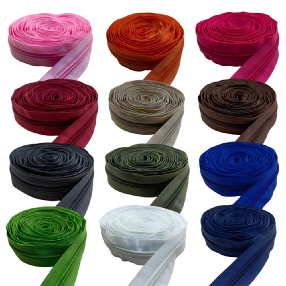 Textile Sewing Factory - 5 # سحّابات نايلون طويلة بطول