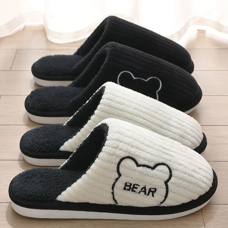 Sewing Fleece - شتاء دافئ نعال قماش الرجال سميكة