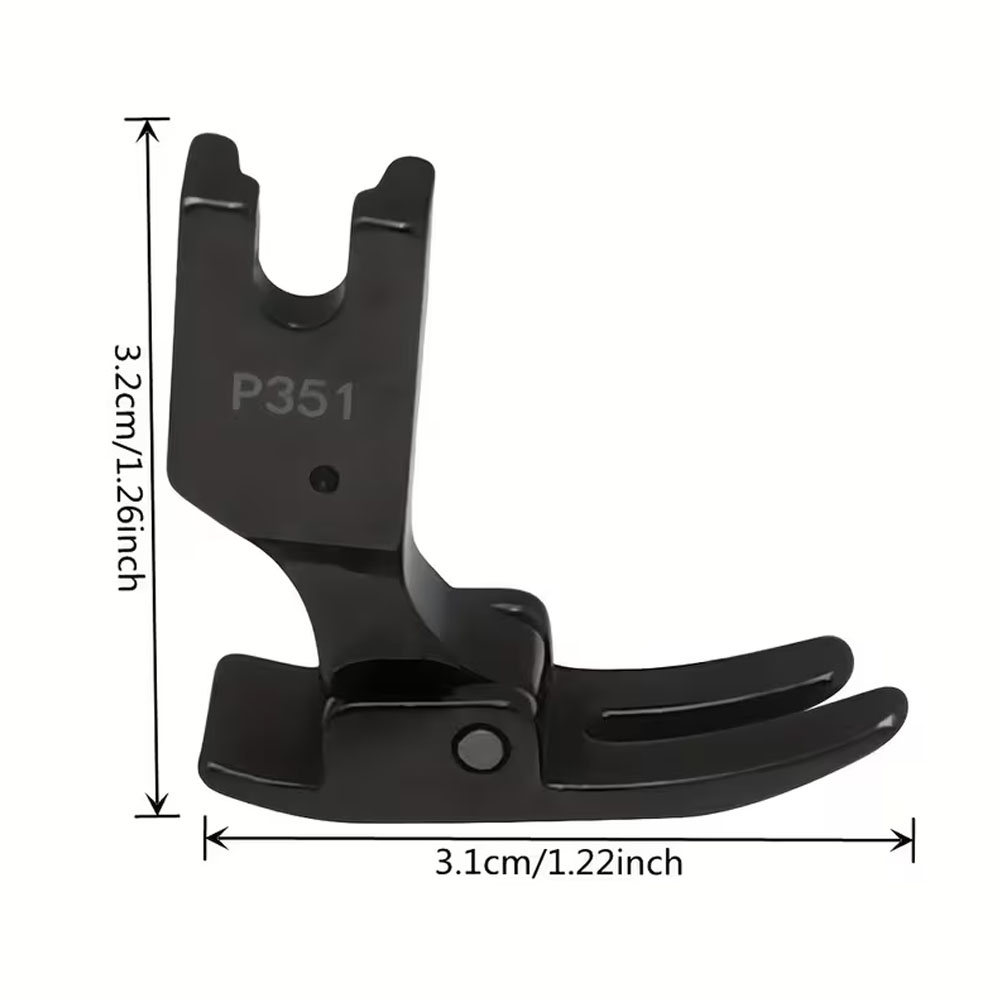 P351 قدم ضاغطة فولاذية بالكامل - مراجعة Textile Sewing Machine وسعره