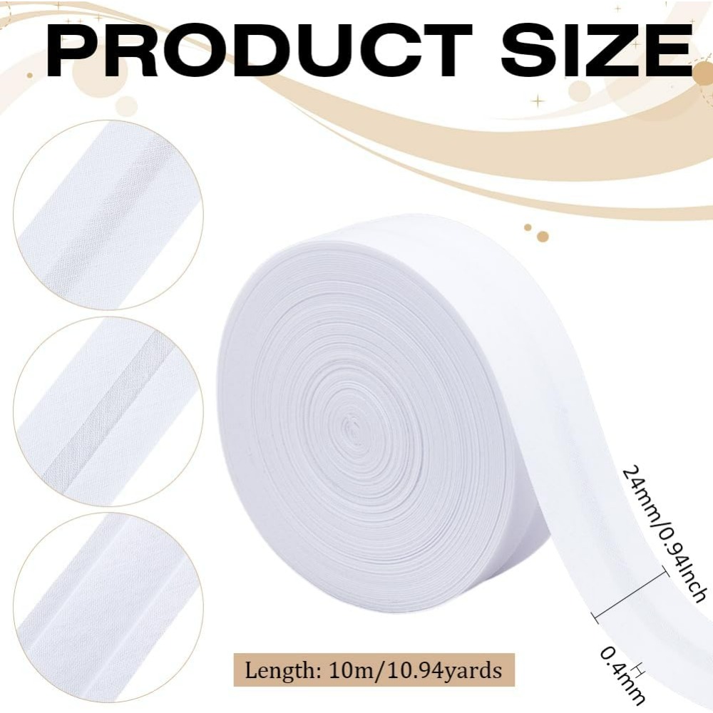 10.9 ياردة واحدة أضعاف شريط ال - مراجعة Binding Tape Bias وسعره