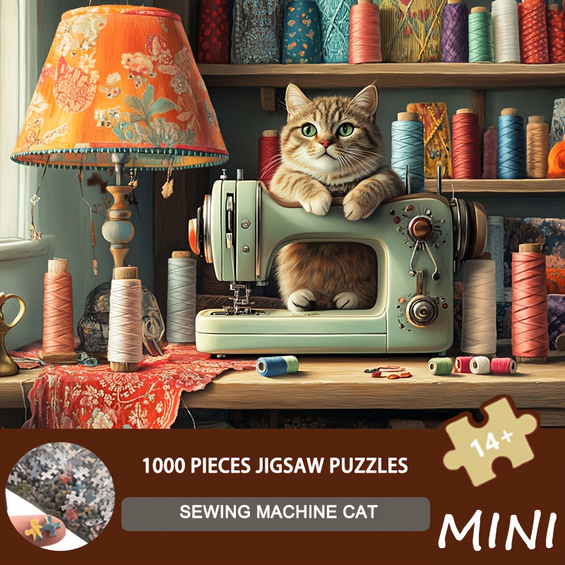 1000 قطعة من أحجية الصور المقط - مراجعة Sewing Recycling وسعره