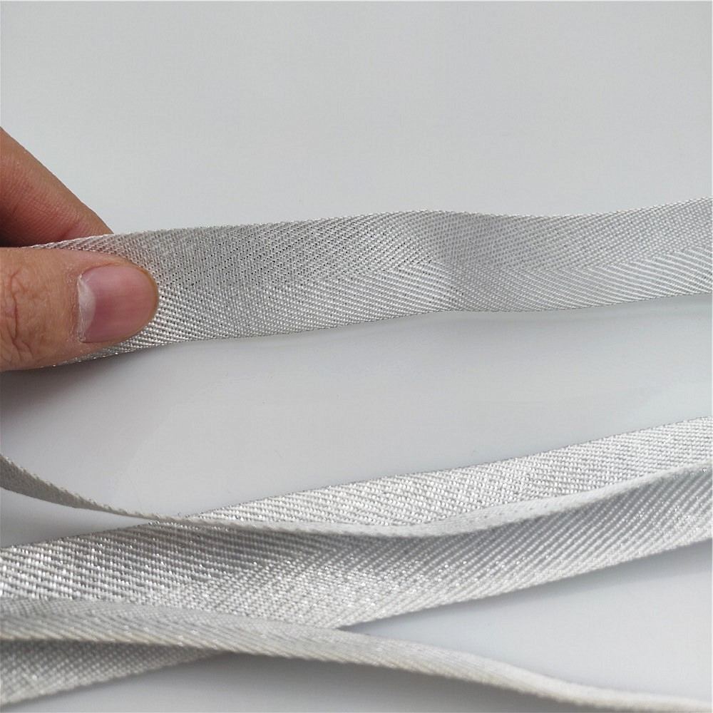 10-50 مللي متر العرض الفضة حك  - مراجعة Binding Tape Bias وسعره