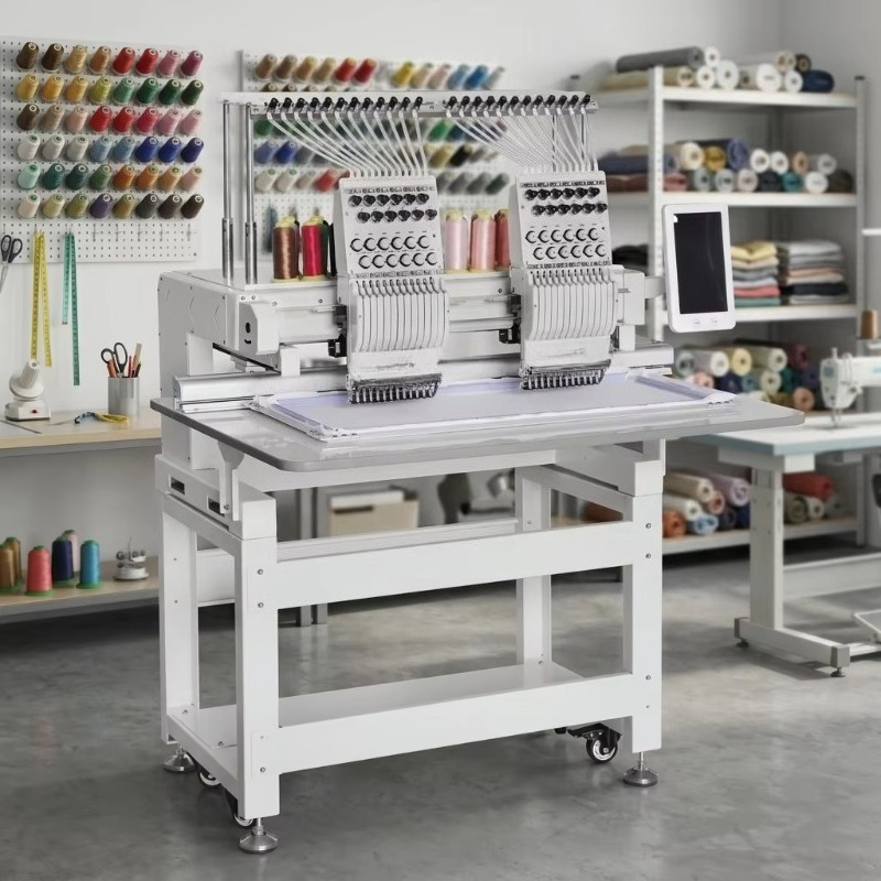 ماكينة خياطة وتطريز صناعية لمص - مراجعة Textile Sewing Factory وسعره