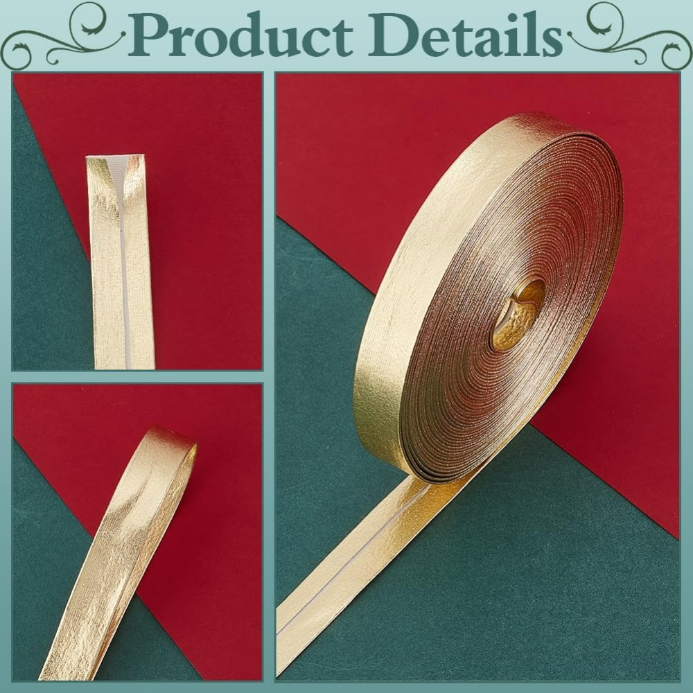 9.8 ياردة الذهب الجلود تقليم أ - مراجعة Binding Tape Bias وسعره