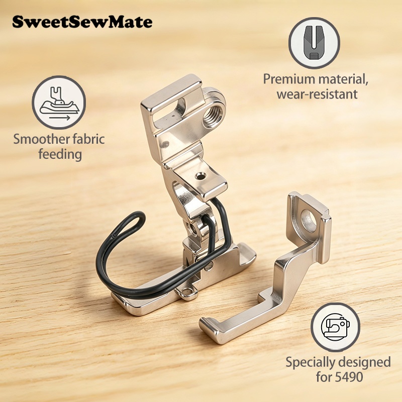 قدم ضغط للتحشية طراز 5490 B152 - مراجعة Textile Sewing Machine وسعره
