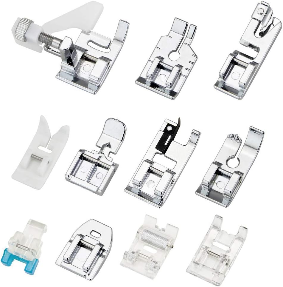 مجموعة من 11 قطعة من أقدام الخ - مراجعة Textile Sewing Machine وسعره
