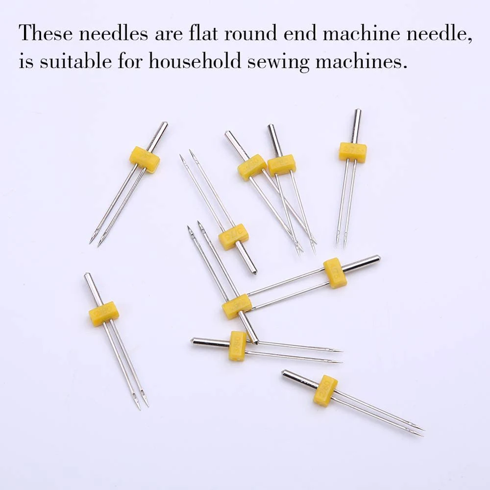 4-10 قطعة ماكينة خياطة التوأم  - مراجعة Twin Needle Stretch وسعره