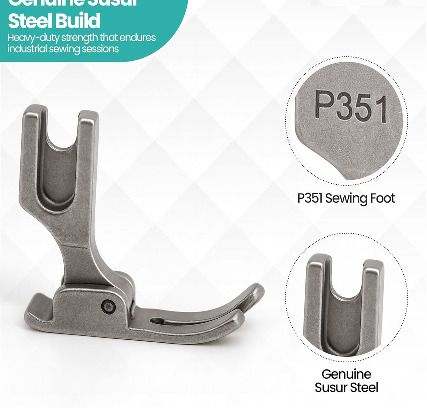 قدم ضاغطة قياسية P351 لماكينات - مراجعة Textile Sewing Machine وسعره